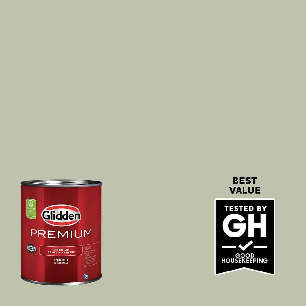 Glidden Premium 1 qt. PPG1126-4 Sidekick Satin Interior Latex Paint