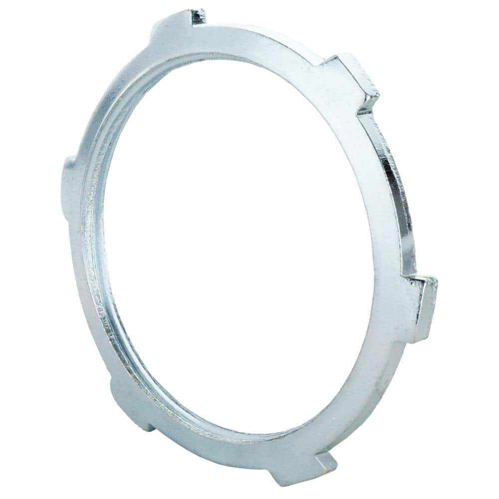 Commercial Electric 1-1/2 in. Rigid Metal Conduit (RMC) Locknut (2-Pack) (2)