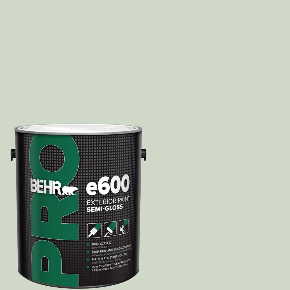 BEHR PRO 1 gal. #HDC-CT-25 Bayberry Frost Semi-Gloss Exterior Paint