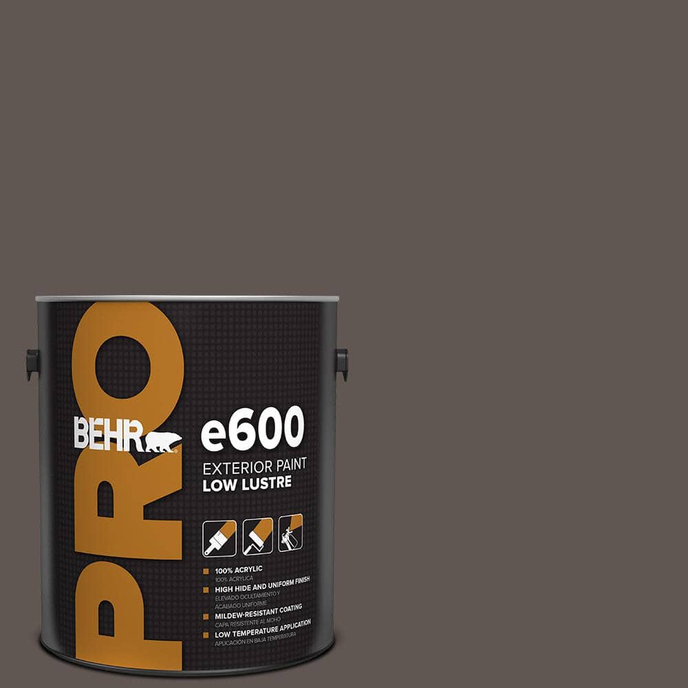 BEHR PRO 1 gal. #N140-7 Timber Brown Low Luster Exterior Paint