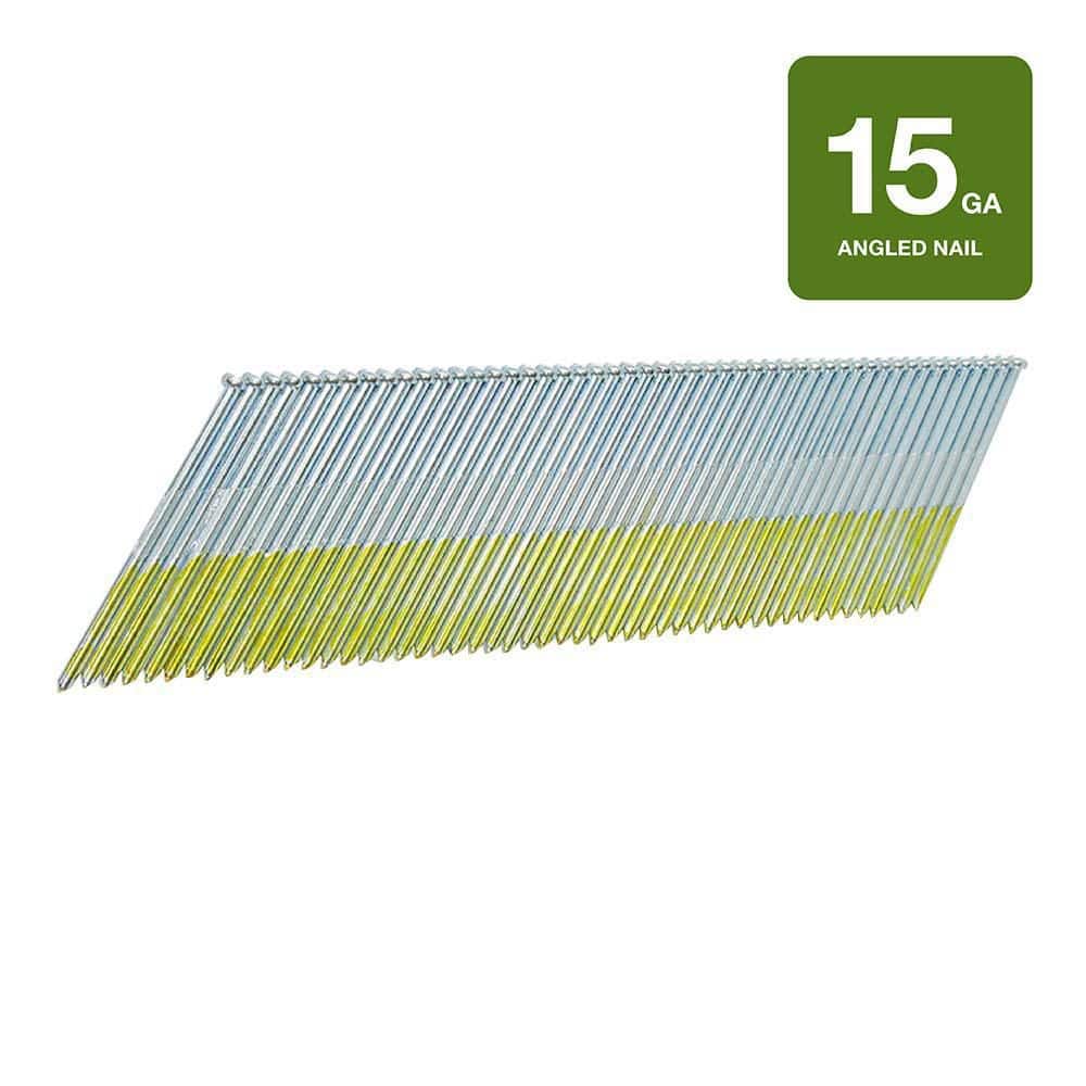 Grip-Rite 1-1/2 in. x 15-Gauge Electrogalvanized DA-Style Finish Nails 4000 per Box (1)