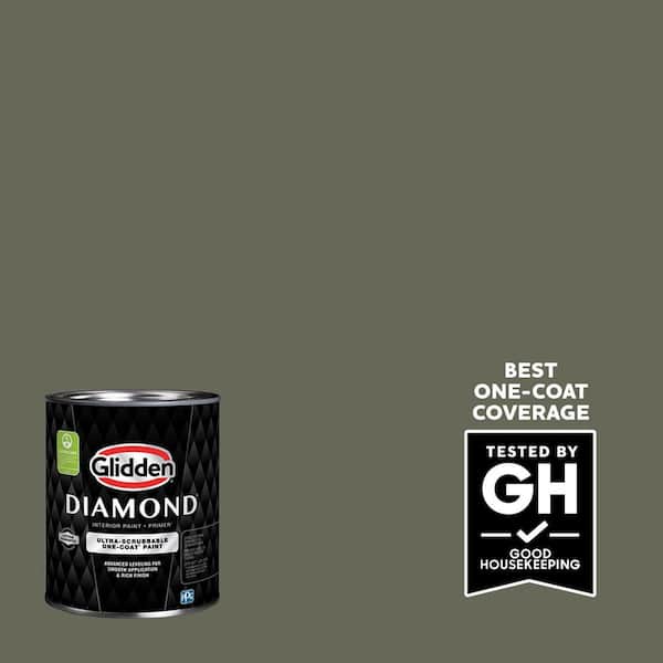 Glidden Diamond 1 qt. PPG1030-7 Double Duty Flat Interior Paint (2)