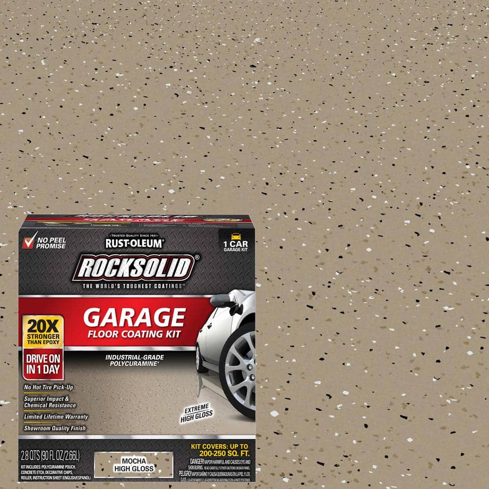 Rust-Oleum RockSolid Polycuramine Top Coat Garage Floor Kit