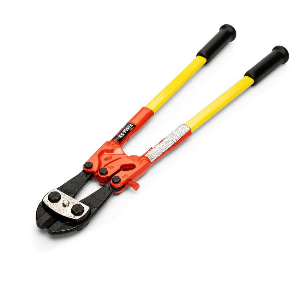 Crescent H.K. Porter 24 in. Fiberglass Handle General Purpose Center Cut Bolt Cutters with 7/16 in. Max Cut Capacity (3)