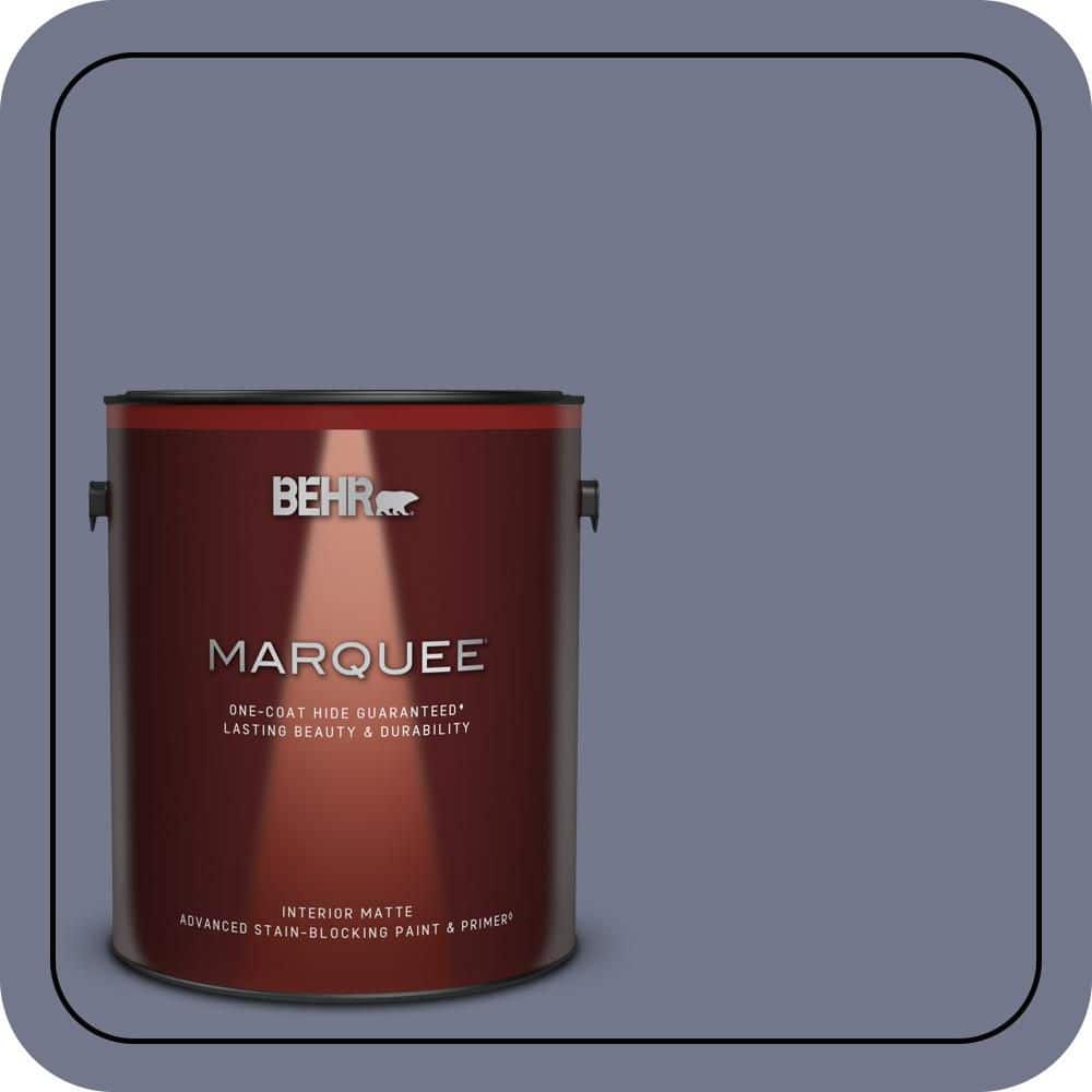 BEHR MARQUEE 1 gal. #S550-5 Fantasia One-Coat Hide Matte Interior Paint & Primer