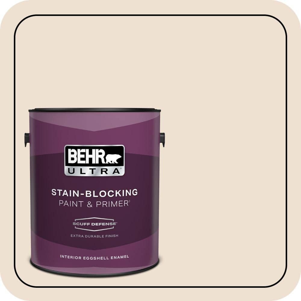 BEHR ULTRA 1 gal. #PWN-43 Calming Retreat Extra Durable Eggshell Enamel Interior Paint & Primer