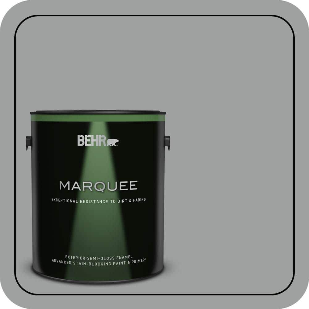 BEHR MARQUEE 1 gal. #N460-4 Cosmic Quest Semi-Gloss Enamel Exterior Paint & Primer