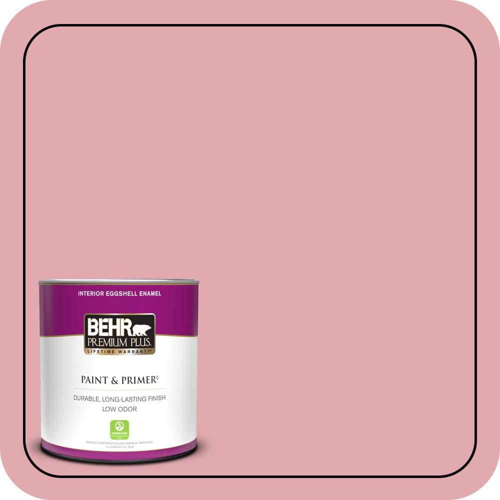 BEHR PREMIUM PLUS #130C-3 Raspberry Lemonade Enamel Interior/Exterior Paint & Primer Color Sample
