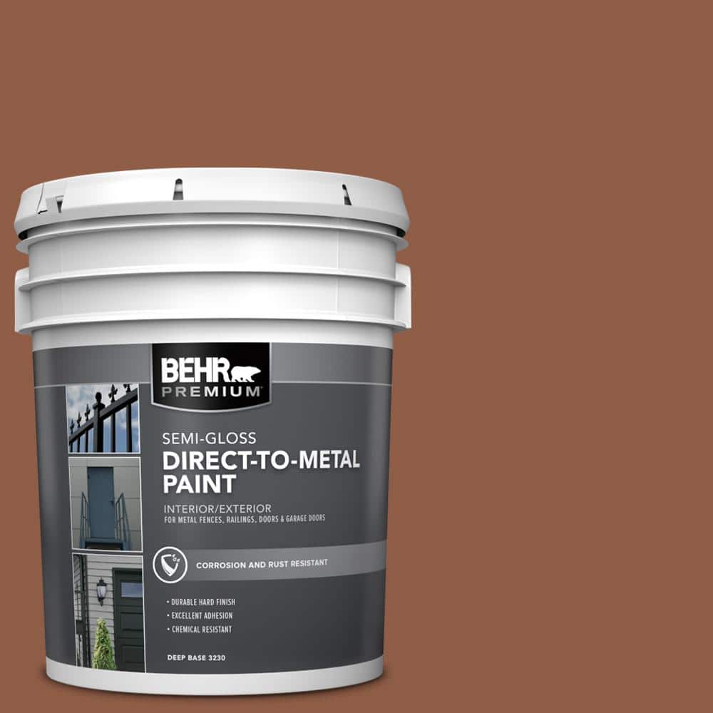 BEHR PREMIUM 5 gal. #PPU3-18 Artisan Semi-Gloss Direct to Metal Interior/Exterior Paint