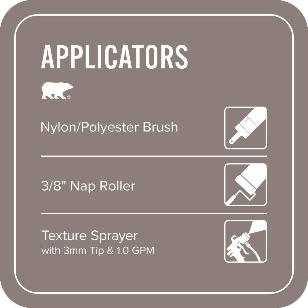 BEHR PREMIUM #MS-89 Textured Low-Lustre Enamel Interior/Exterior Porch and Patio Anti-Slip Floor Paint (4)