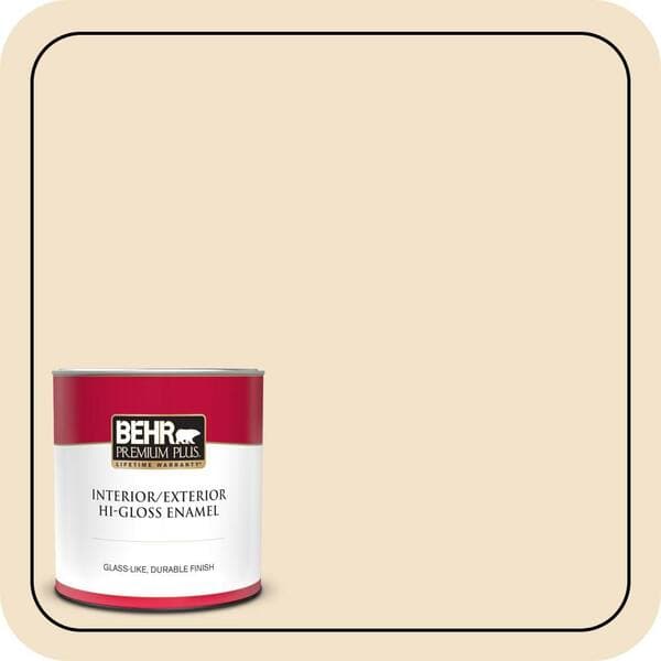 BEHR PREMIUM PLUS #ECC-12-1 Dappled Sunlight Enamel & Primer Color Sample (4)