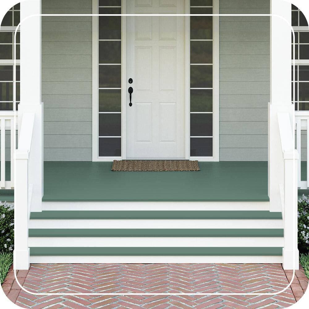 BEHR PREMIUM #470F-5 Textured Low-Lustre Enamel Interior/Exterior Porch and Patio Anti-Slip Floor Paint (2)