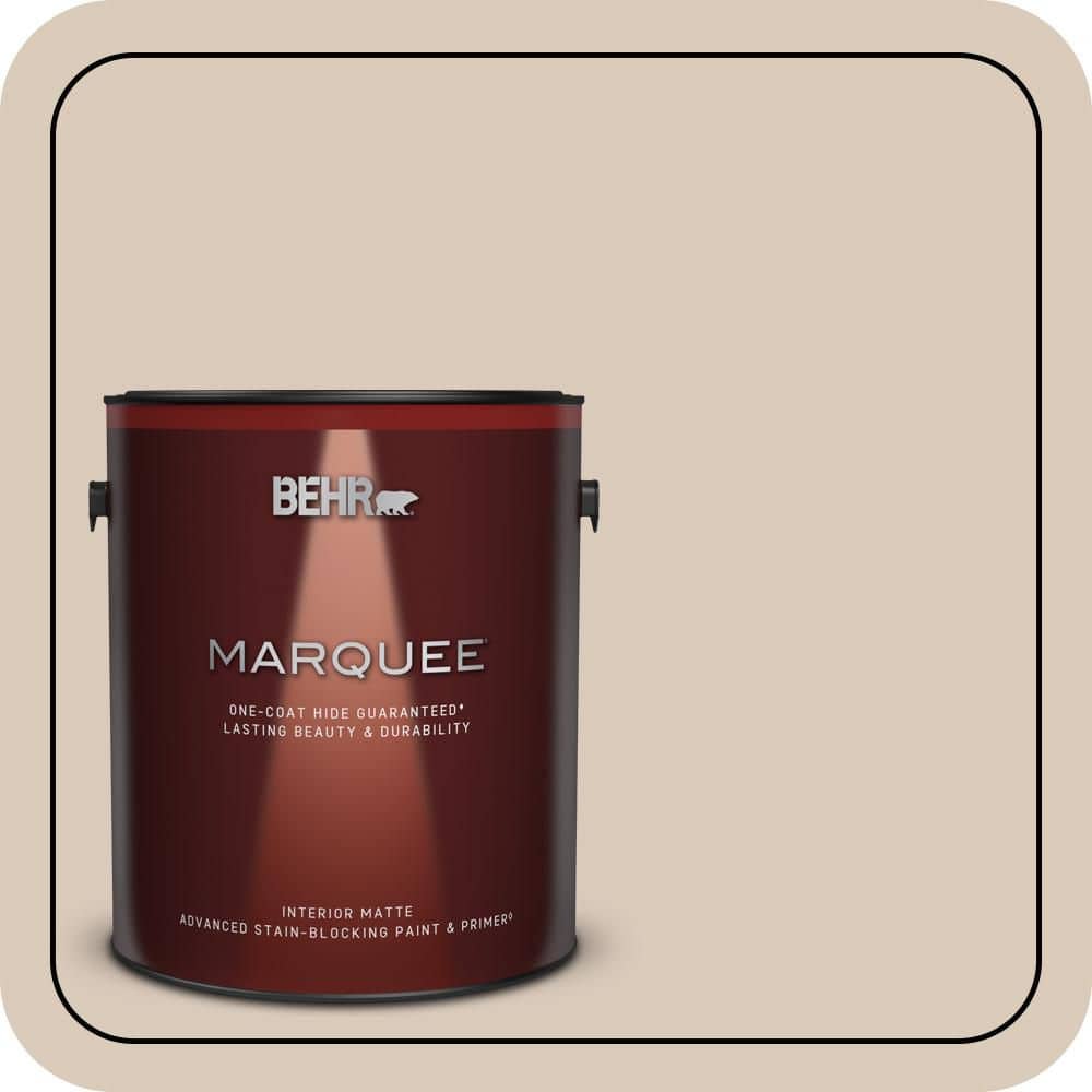BEHR PREMIUM PLUS 5 gal. #ICC-22 Haze Semi-Gloss Enamel Low Odor Interior Paint & Primer (1)