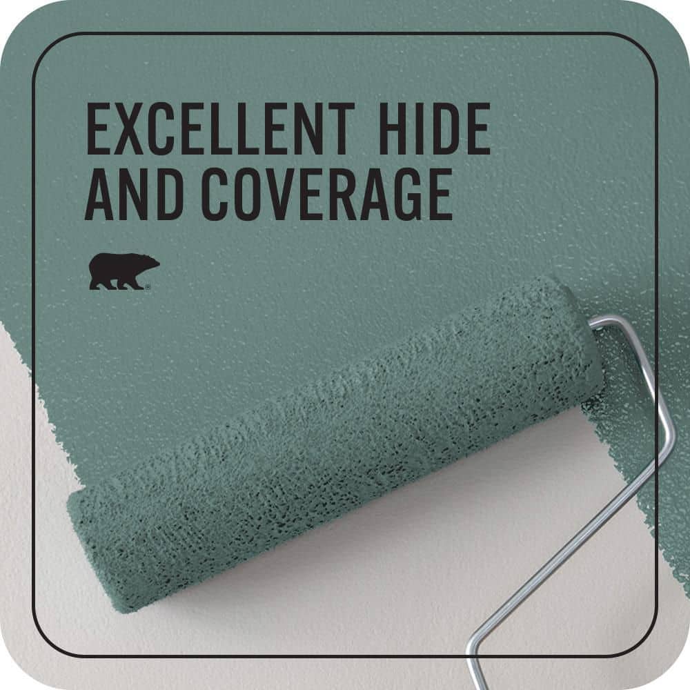 BEHR PREMIUM PLUS #480F-5 Marsh Creek Interior/Exterior Paint & Primer Color Sample (4)