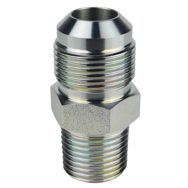 Everbilt 5/8 in. O.D. Flare (15/16-16 Thread) x 1/2 in. MIP Steel Gas Fitting (2)