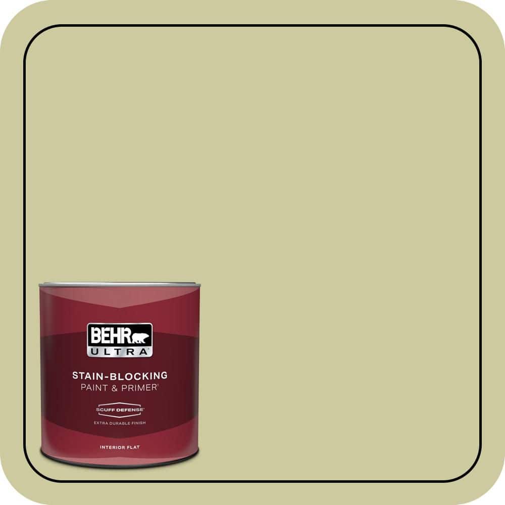 BEHR ULTRA 1 qt. #MQ4-41 Anjou Pear Extra Durable Flat Interior Paint & Primer