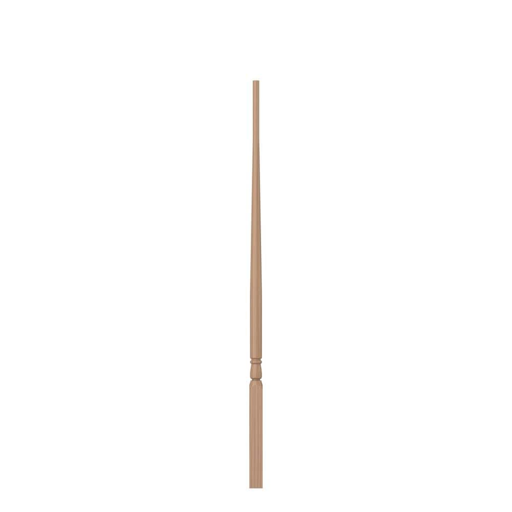 L. J. SMITH STAIR SYSTEMS 1.25 in. D x 1.25 in. W x 38 in. L Unfinished Poplar Wood Baluster