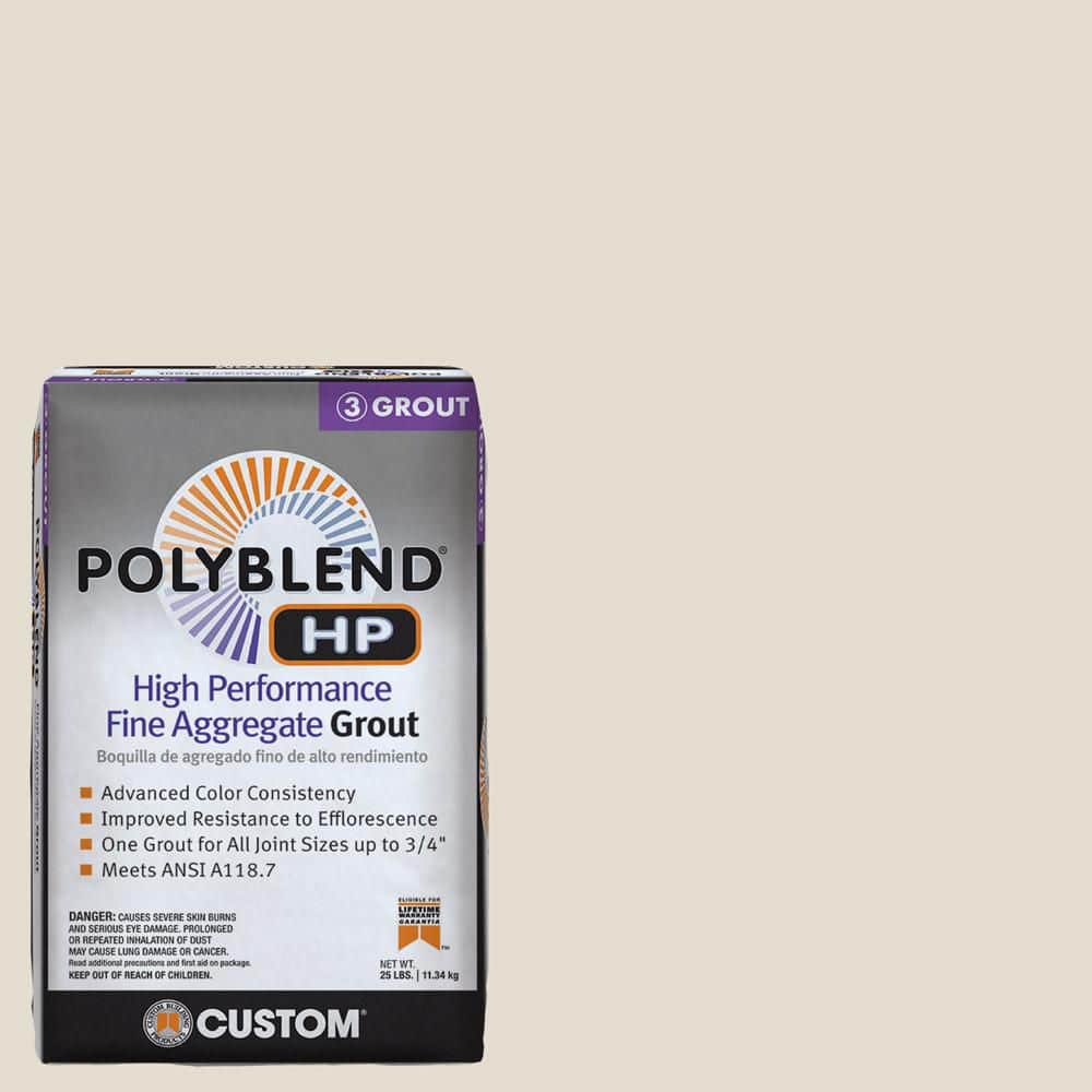 Custom Building Products Polyblend HP #11 Snow White 25lb High Performance Fine Aggregate Grout (2)