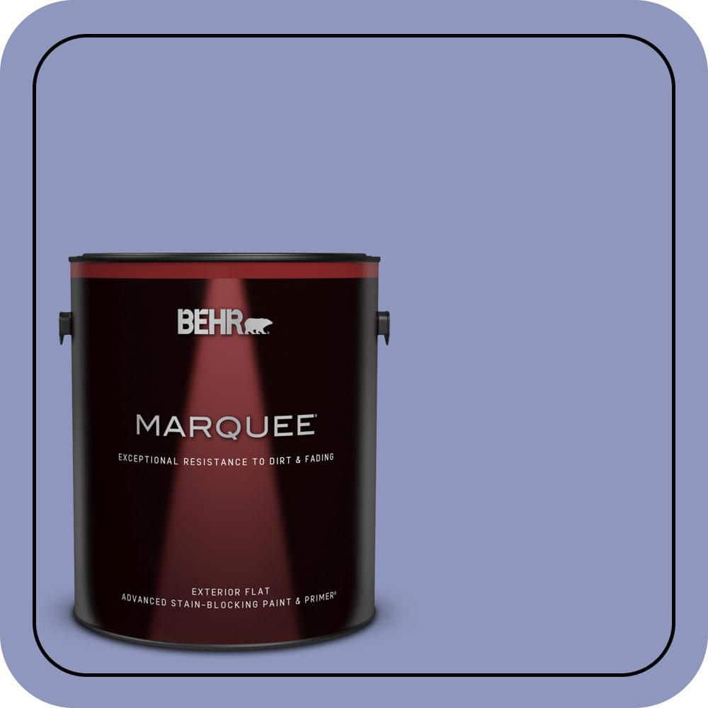 BEHR MARQUEE 1 gal. #610B-4 Intuitive Flat Exterior Paint & Primer (1)