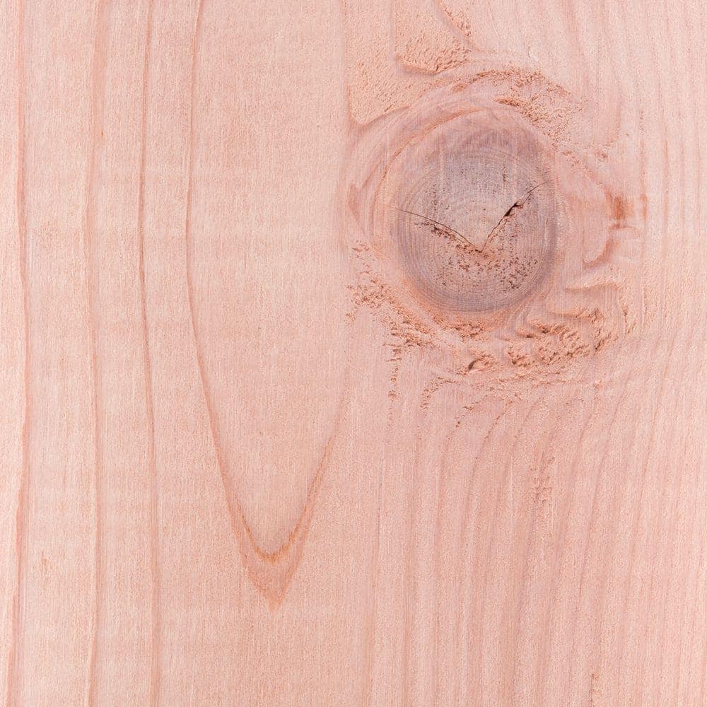 Mendocino Forest Products 2 in. x 8 in. x 16 ft. Construction Heart S4S Green Redwood Lumber (2)