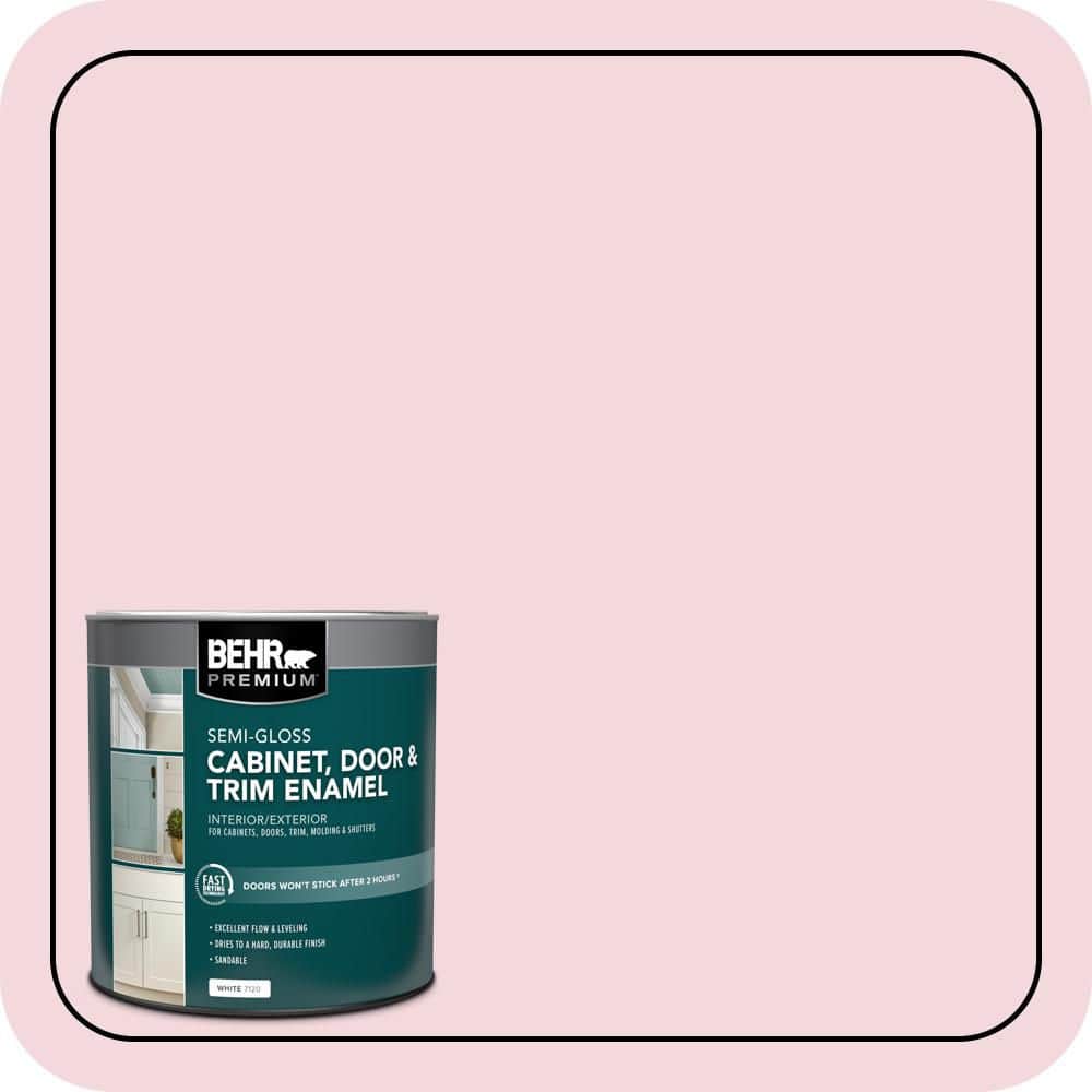 BEHR PREMIUM 1 qt. #M140-1 Funhouse Semi-Gloss Enamel Interior/Exterior Cabinet, Door & Trim Paint