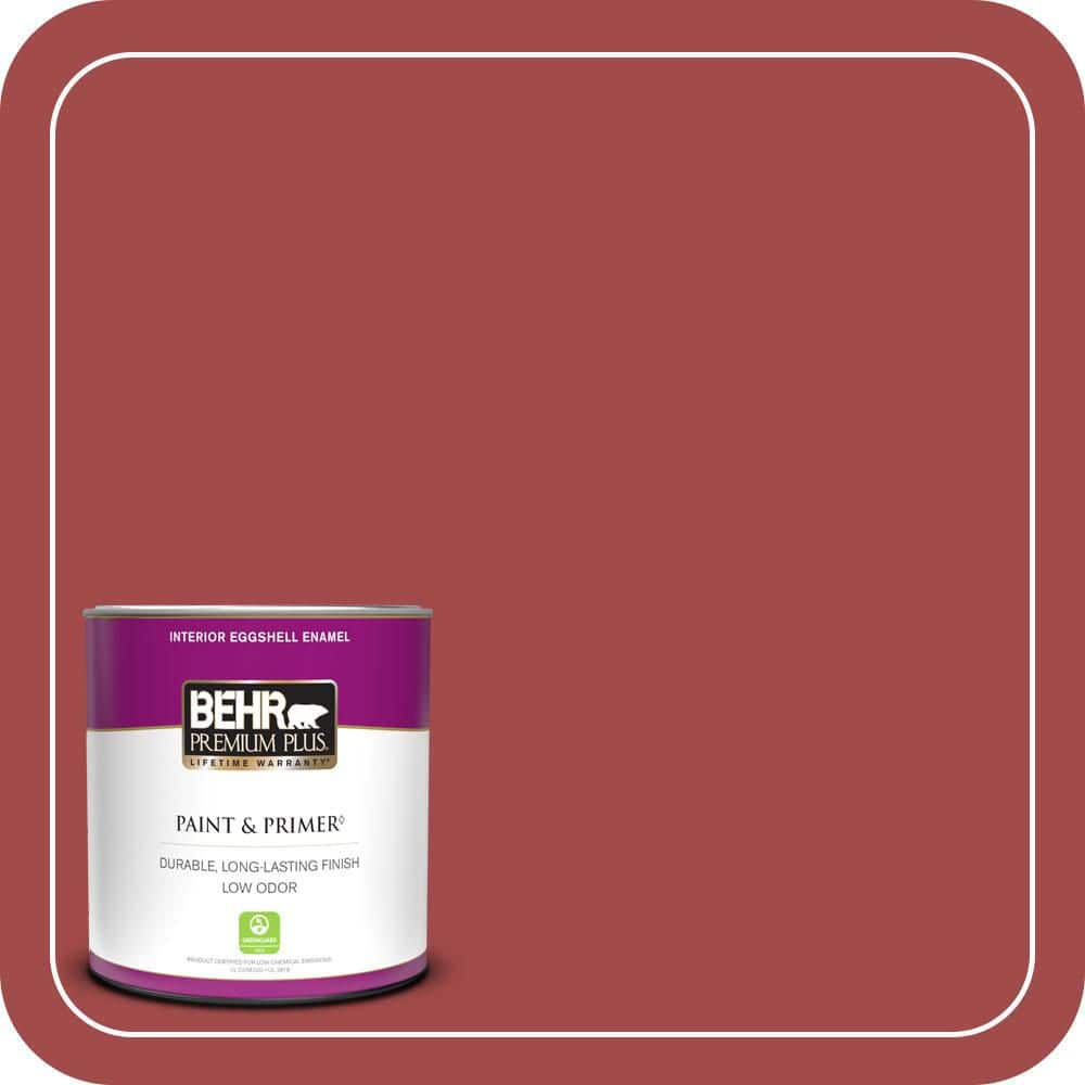 BEHR PREMIUM PLUS #ICC-107 Crimson Enamel Low Odor & Primer (1)