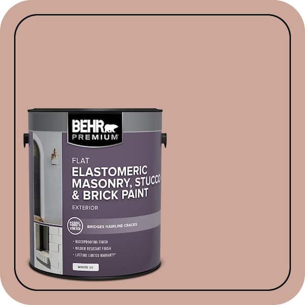 BEHR PREMIUM 1 gal. #MS-03 Ocean Coral Elastomeric Masonry, Stucco and Brick Exterior Paint (2)