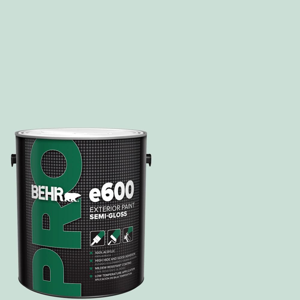 BEHR PRO 1 gal. #M430-2 Ice Rink Semi-Gloss Exterior Paint
