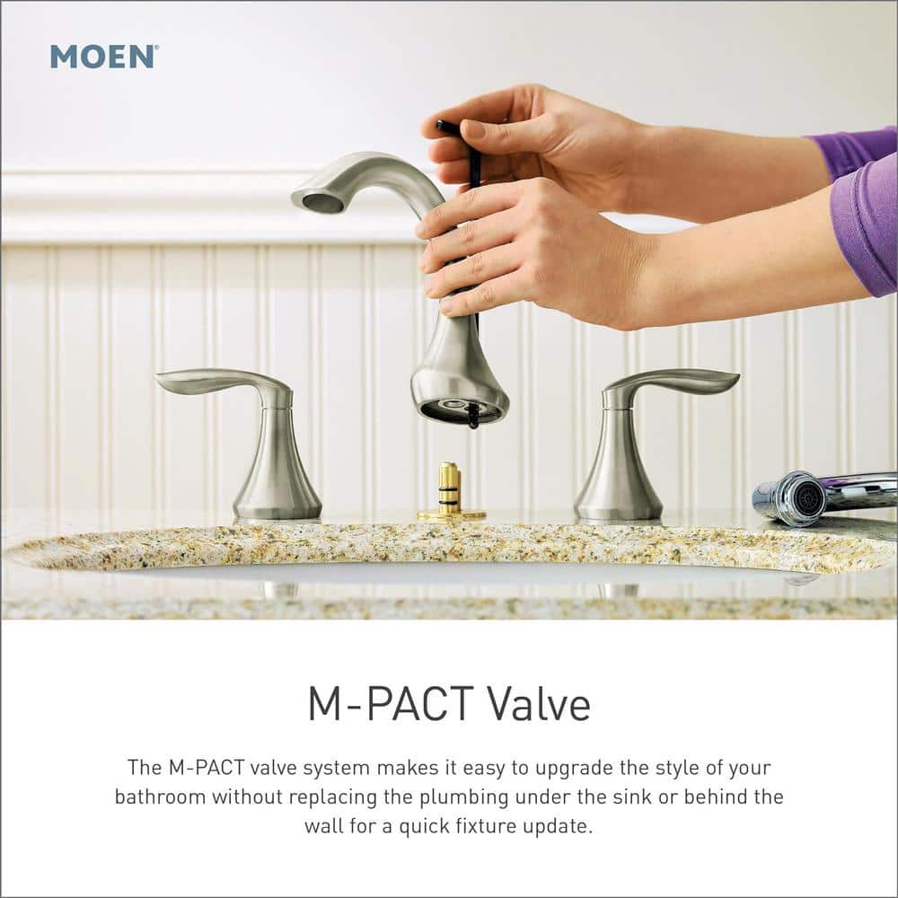 Lukvuzo 16 in. Widespread Bathroom Sink Faucet Rough-In Valve with Drain Assembly in Brass (3)