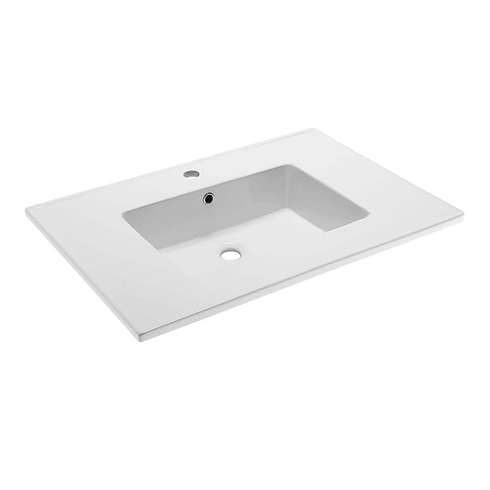 Swiss Madison Voltaire 31 in. Vanity Top with 1-Basin (2)