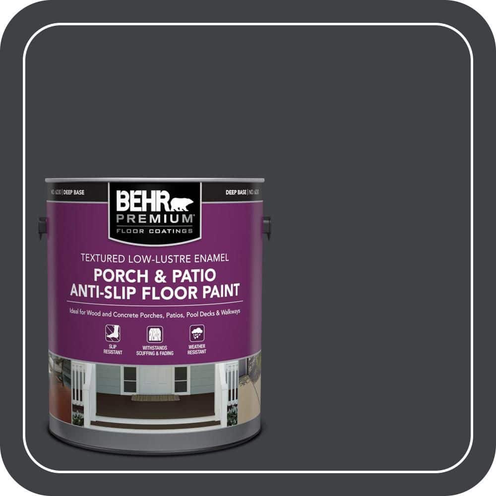 BEHR PREMIUM #750F-7 Textured Low-Lustre Enamel Interior/Exterior Porch and Patio Anti-Slip Floor Paint (1)