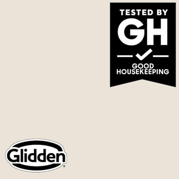Glidden Premium 5 gal. PPG1075-2 Almond Milk Satin Interior Latex Paint (2)