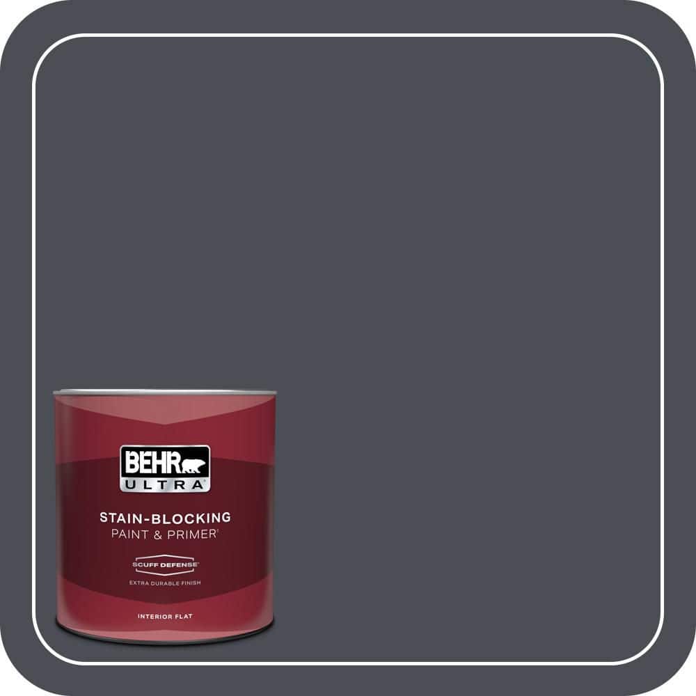 BEHR ULTRA 1 qt. #PPU15-20 Poppy Seed Extra Durable Flat Interior Paint & Primer (1)