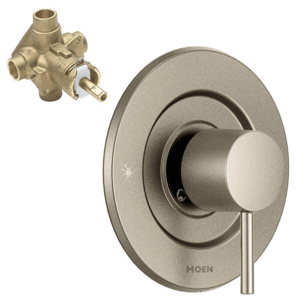 MOEN Align Single-Handle Posi-Temp Valve Trim Kit in Brushed Nickel (Valve Included)