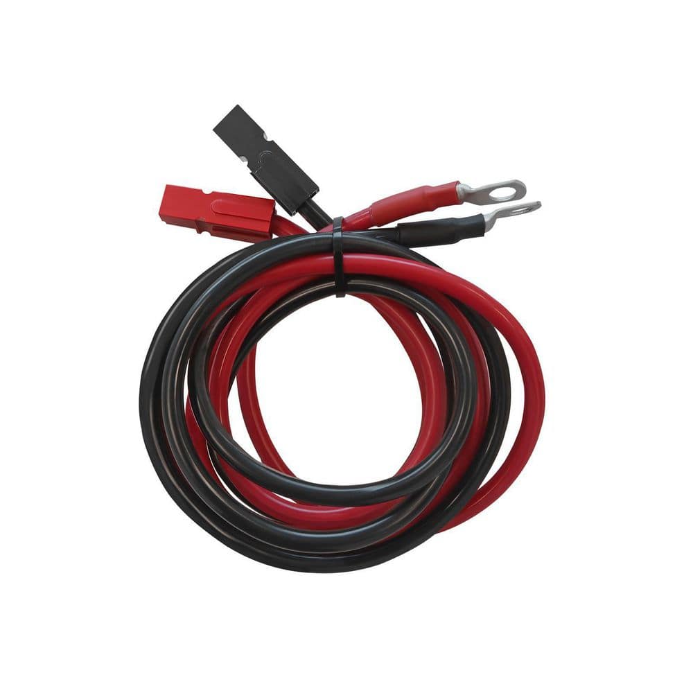 Renogy 10 ft. 6AWG Anderson Adapter Cable PP753/8 in Lugs, Connect REGO DC-DC Battery Charger with Starter Batt and House Batt (1)