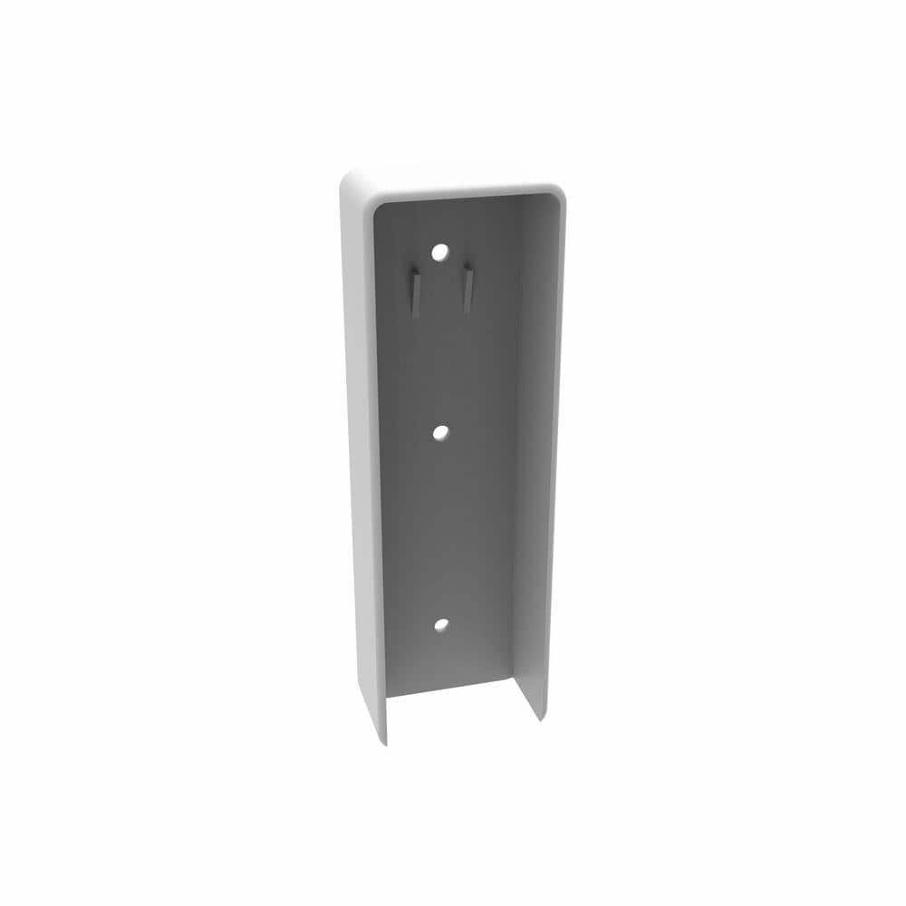 Barrette Outdoor Living Transition Fence Bracket White for 2 in. x 7 in. Rail (2)