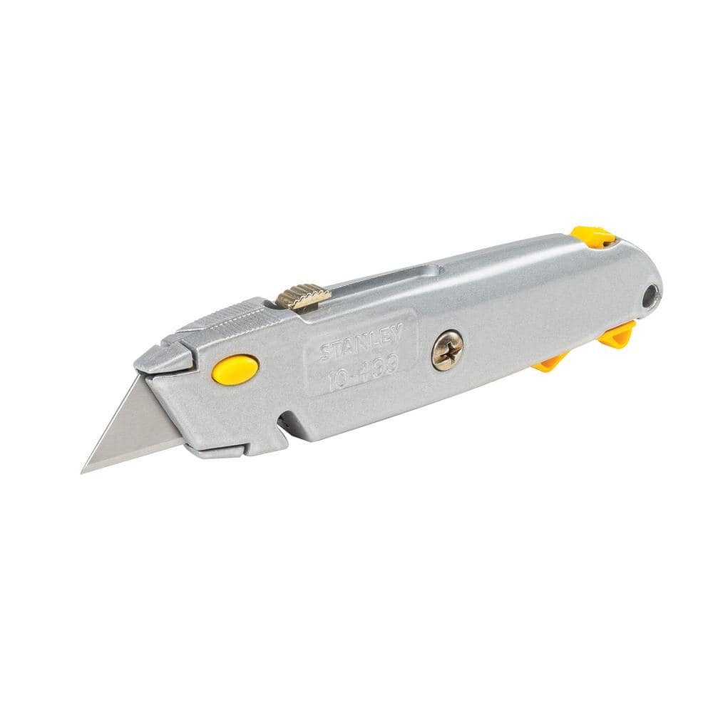 Stanley Quick-Change Retractable Blade Utility Knives Knife with Blades Included (3-Piece)