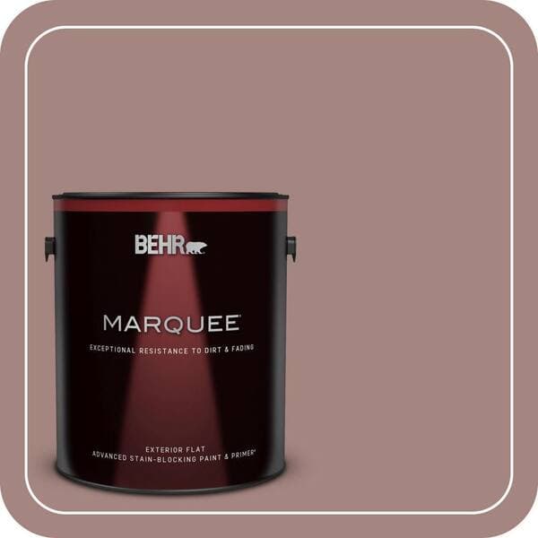 BEHR MARQUEE 1 gal. #700B-4 Muse Flat Exterior Paint & Primer (2)