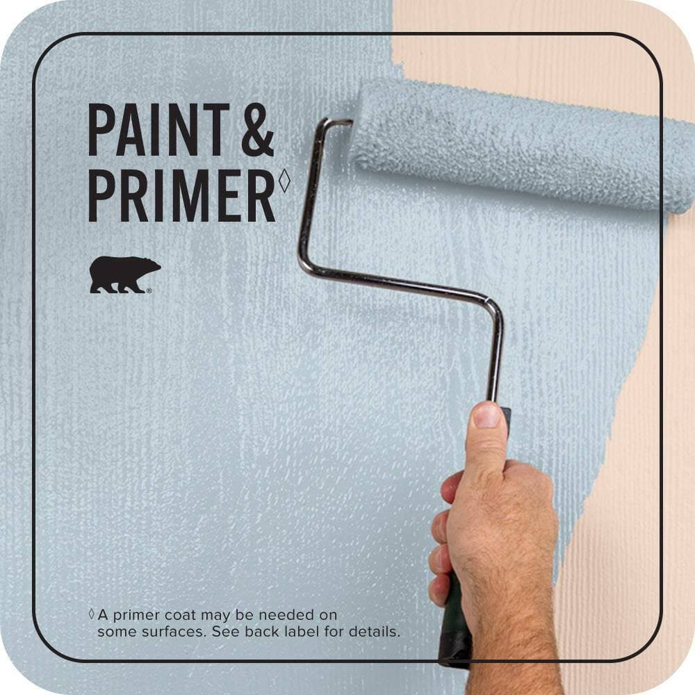 BEHR PREMIUM PLUS 1 qt. #550E-2 Eminence Flat Exterior Paint & Primer (2)