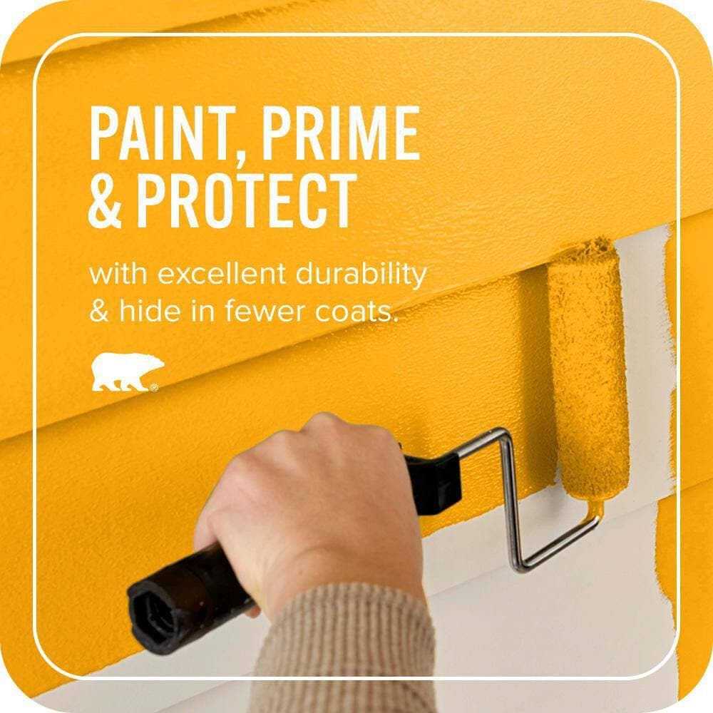 BEHR ULTRA 1 qt. #S-G-330 Instant Delight Satin Enamel Exterior Paint & Primer (3)