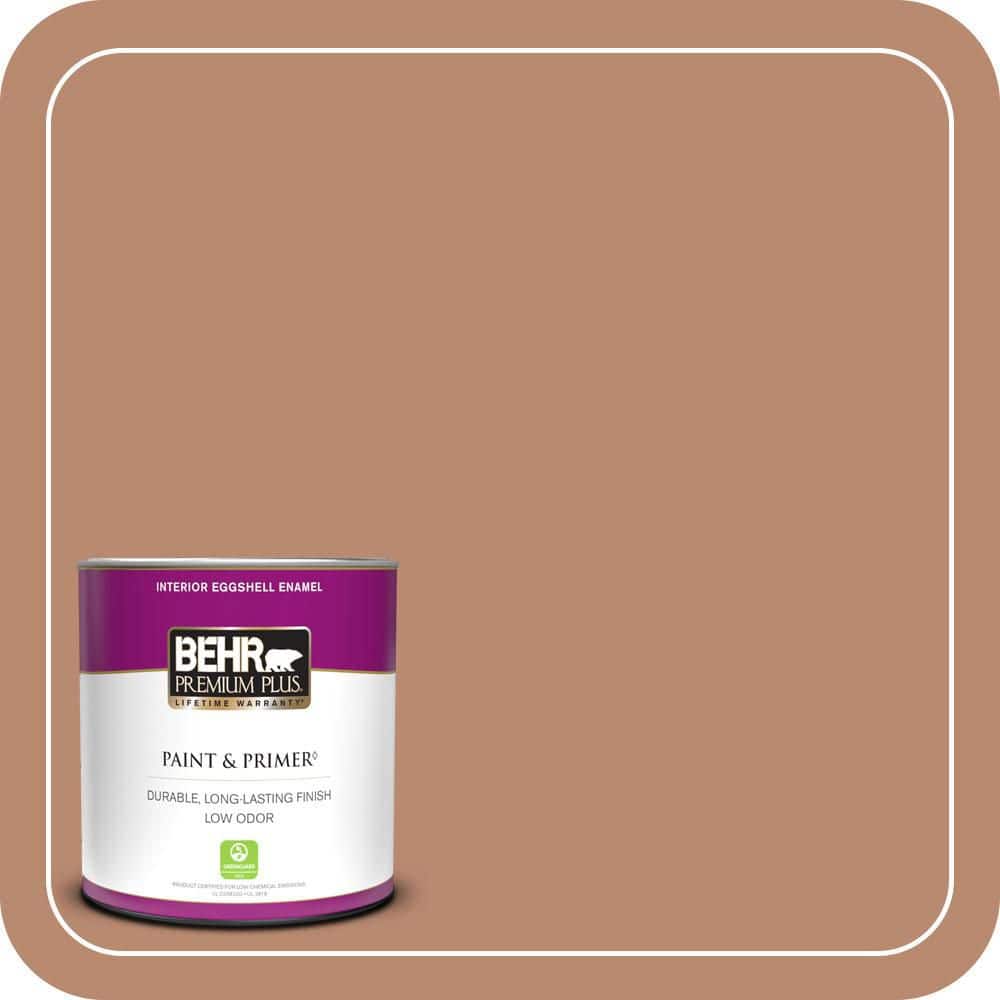 BEHR PREMIUM PLUS #MQ1-29 Carmelite Enamel & Primer Color Sample
