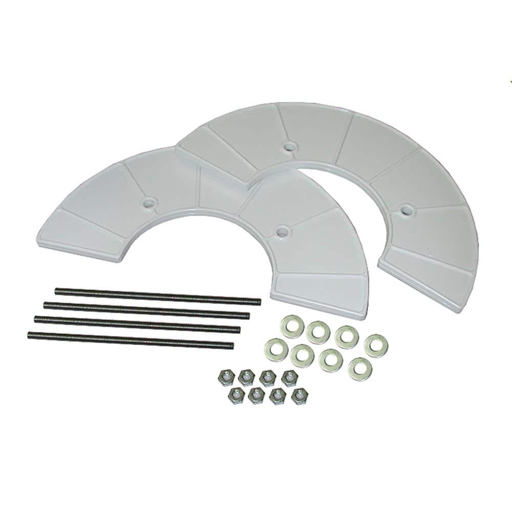 JONES STEPHENS Underdeck Clamp for Roof Drains - for Drains that Fit Over 2 in., 3 in. and 4 in. Sch. 40 DWV Pipe