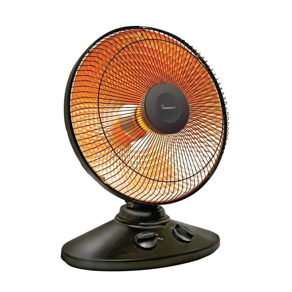 VISIONAIR 18 in. 1000/700-Watt Radiant Dish Heater (1)