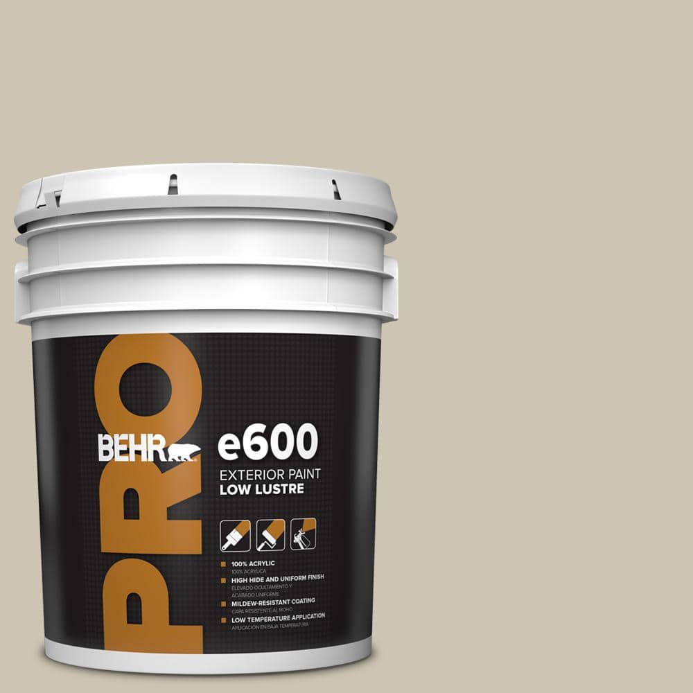 BEHR PRO 5 gal. #N340-2 Dune Grass Low Luster Exterior Paint
