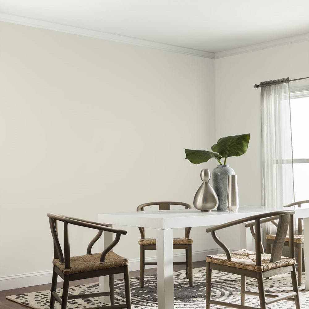 Glidden Premium 1 gal. #PPG1029-2 Veil Of Dusk Eggshell Interior Latex Paint (4)
