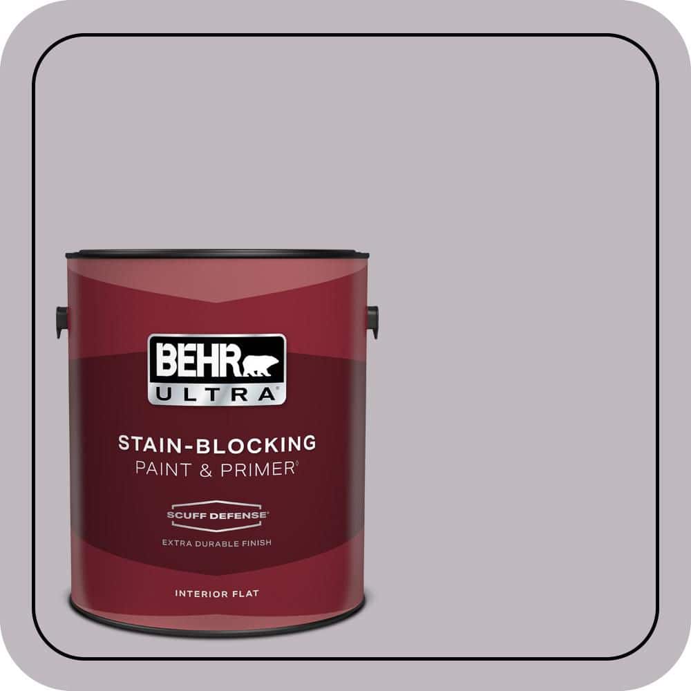 BEHR ULTRA 1 gal. #N570-2 Standing Ovation Extra Durable Flat Interior Paint & Primer