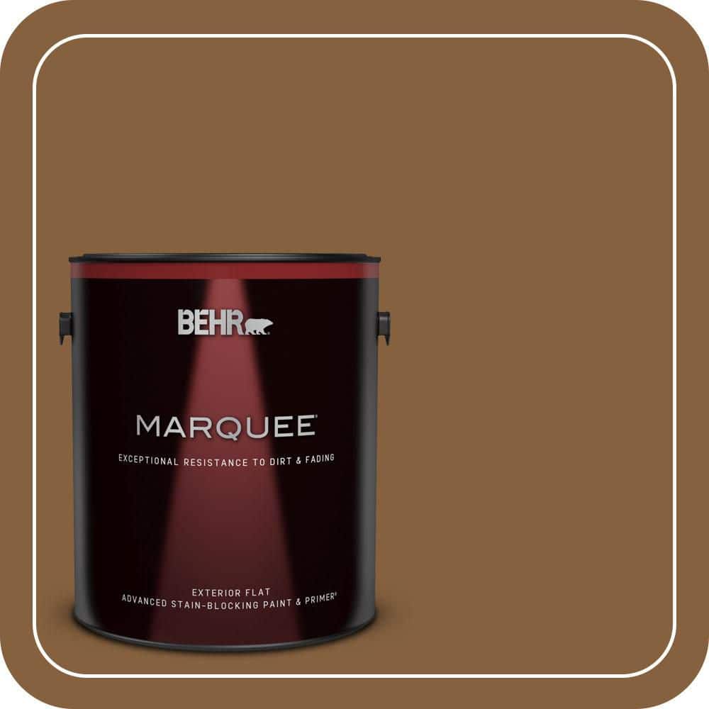 BEHR MARQUEE 1 gal. #PPU4-18 Spice Bazaar Flat Exterior Paint & Primer