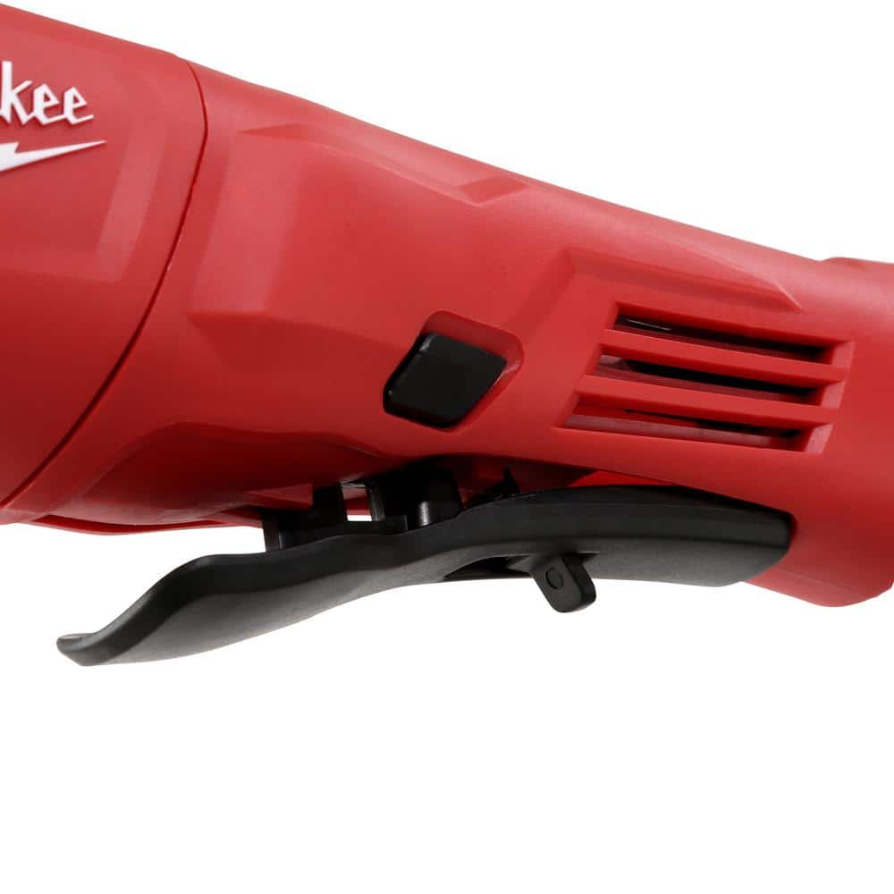 Milwaukee 11 Amp Corded 4-1/2 in. Small Angle Grinder with Lock-On Paddle Switch (3)