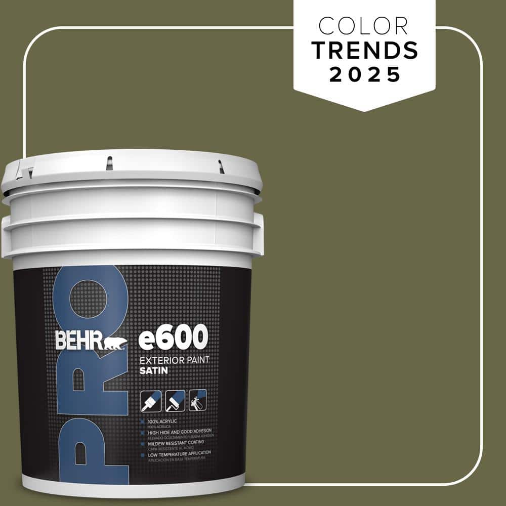 BEHR PRO 5 gal. #PPU9-24 Amazon Jungle Satin Exterior Paint