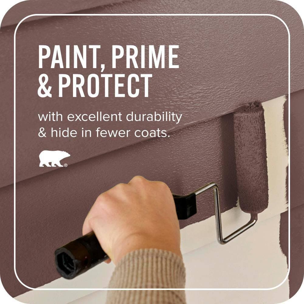 BEHR ULTRA 1 qt. #700B-7 Wild Manzanita Satin Enamel Exterior Paint & Primer (3)